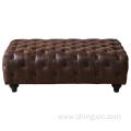 Living Room Furniture Tufted Chesterfield Ottoman CX603